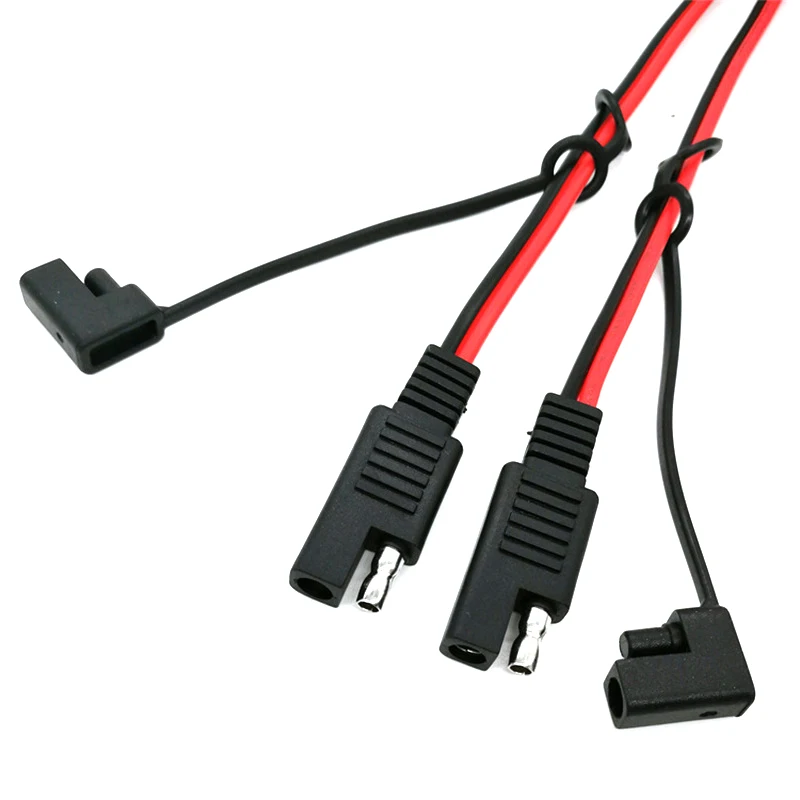 

SAE Dust Cap(Upgrade) 2 Pin Plug Replacement Rubber Waterproof Cover Lid Top Protect SAE Solar Motor Connector Adapter