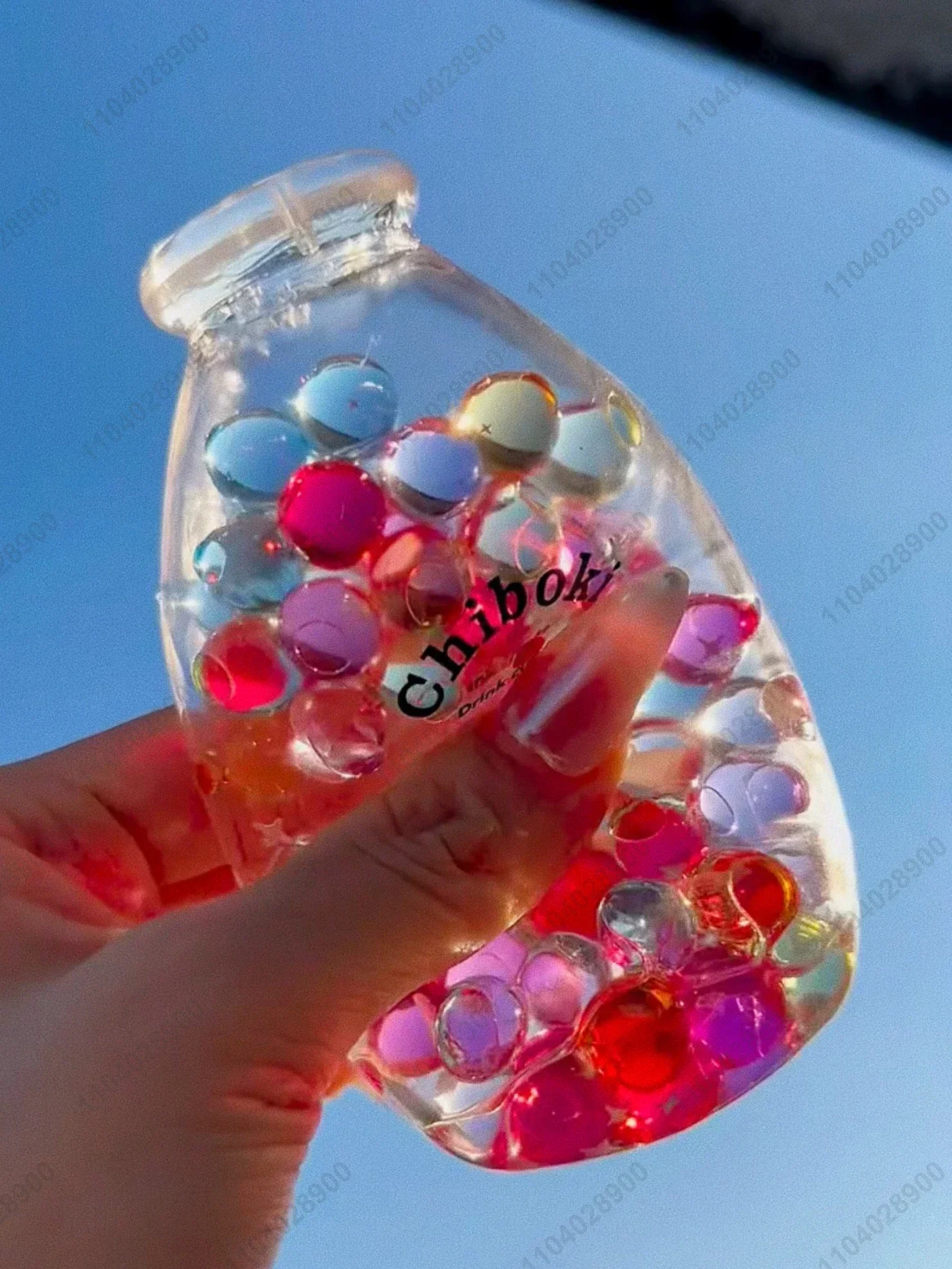 Stress Ball Handmade Squishy Summer Cool Drink Bottle Ball Squishy Mochi Toy Squeeze Ball Stress Relieve Hand Relax Toy Gift