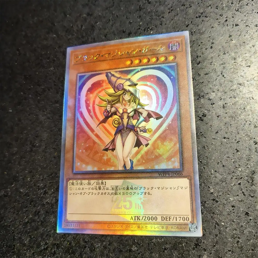 Anime Yu-Gi-Oh DIY ACG Jongens Spelletjes Speelgoed Collectible Kaarten Kerst Verjaardagscadeautjes Zwarte Goochelaar Meisje Sexy Vervanging kaarten