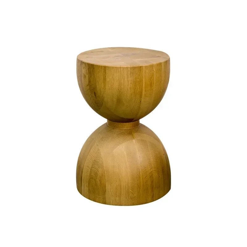 North American rural retro solid wood edge a few art wooden bay windows a few bows hourglass
