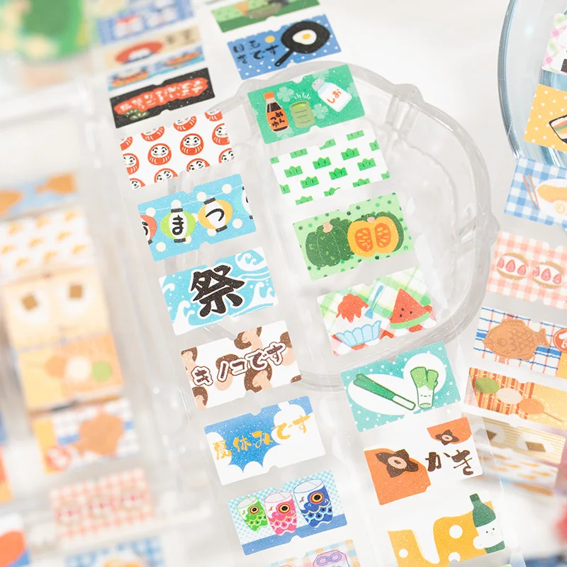 2m/롤 고대 스타일 Washi 테이프 DIY Scrapbooking 스티커 장식 사진 앨범 콜라주 저널 미학 편지지 마스킹 테이프