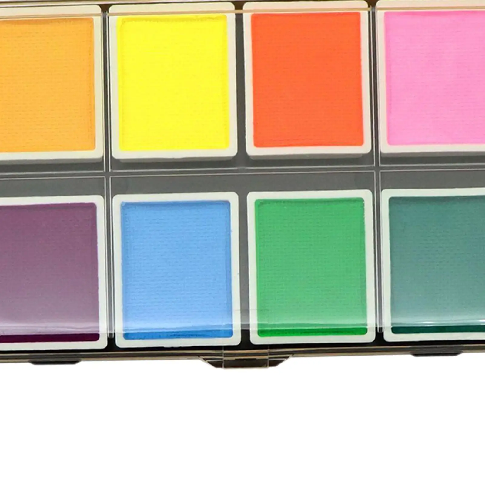 Face Paint Palette Water Activated Multicolor Makeup Kit Professional Washable for Kids Party Festival Stage