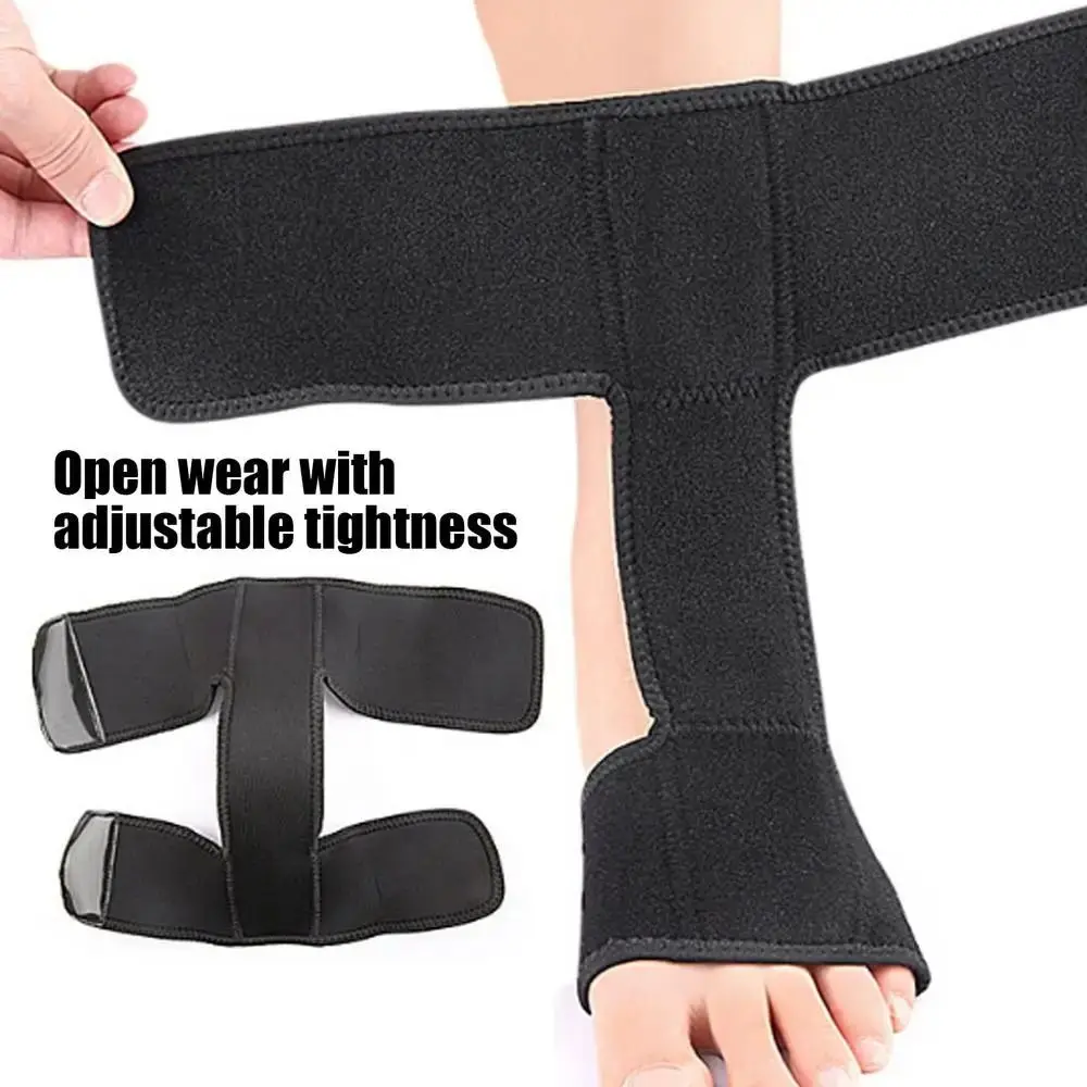 Aluminum Bar Support Foot Splint Brace Elastic Compression Dorsal Drop Foot Orthopedic Brace Breathable Adjustment