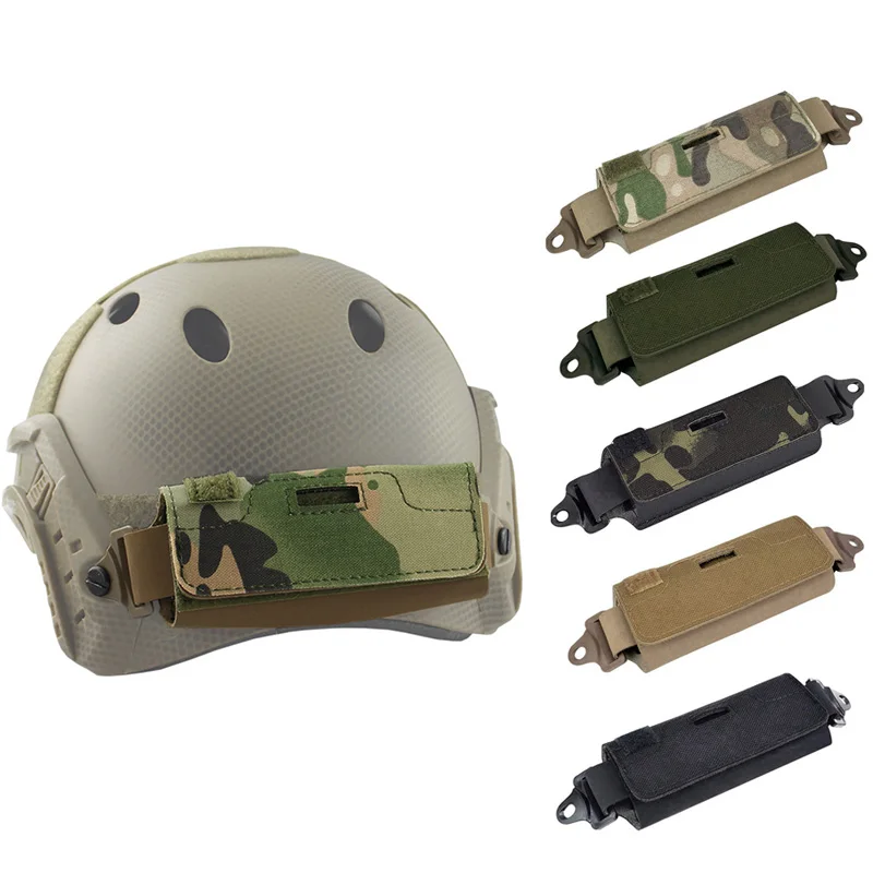 Tactical FAST Helmet Counterweight NVG Balance Bag Pouch Hunting Accessories For OPS Fast BJ PJ MH MICH ARC