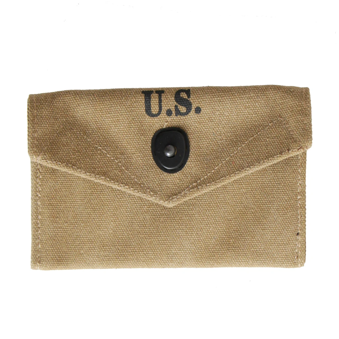 Bolsa de primeros auxilios WW2 US M1, reproducción de lona caqui