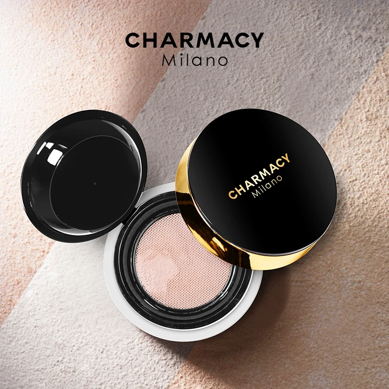 

CHARMACY Oil Control Long Lasting Waterproof Matte Face Loose Powder Setting Finish Powder Puff for Women Makeup Cosmetic