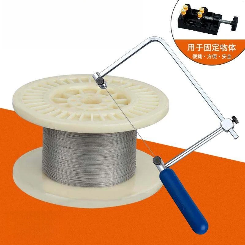 

10M Diamond Wire Saw Electroplated Cutting Wire For Artificial Crystals Ceramics Quartz Glass