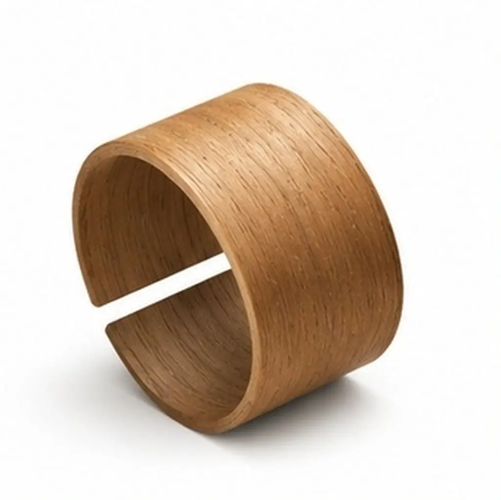 Walnut Wood Insulated Coffee Cup Sleeves 3pcs Reusable Protective Drink Sleeves for Hot Cold Beverages