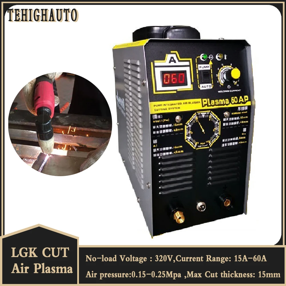 Máquina de corte por Plasma CNC LGK, máquina de soldadura eléctrica de corte, máquina de corte por Plasma de aire de 220V, soldador de Plasma de