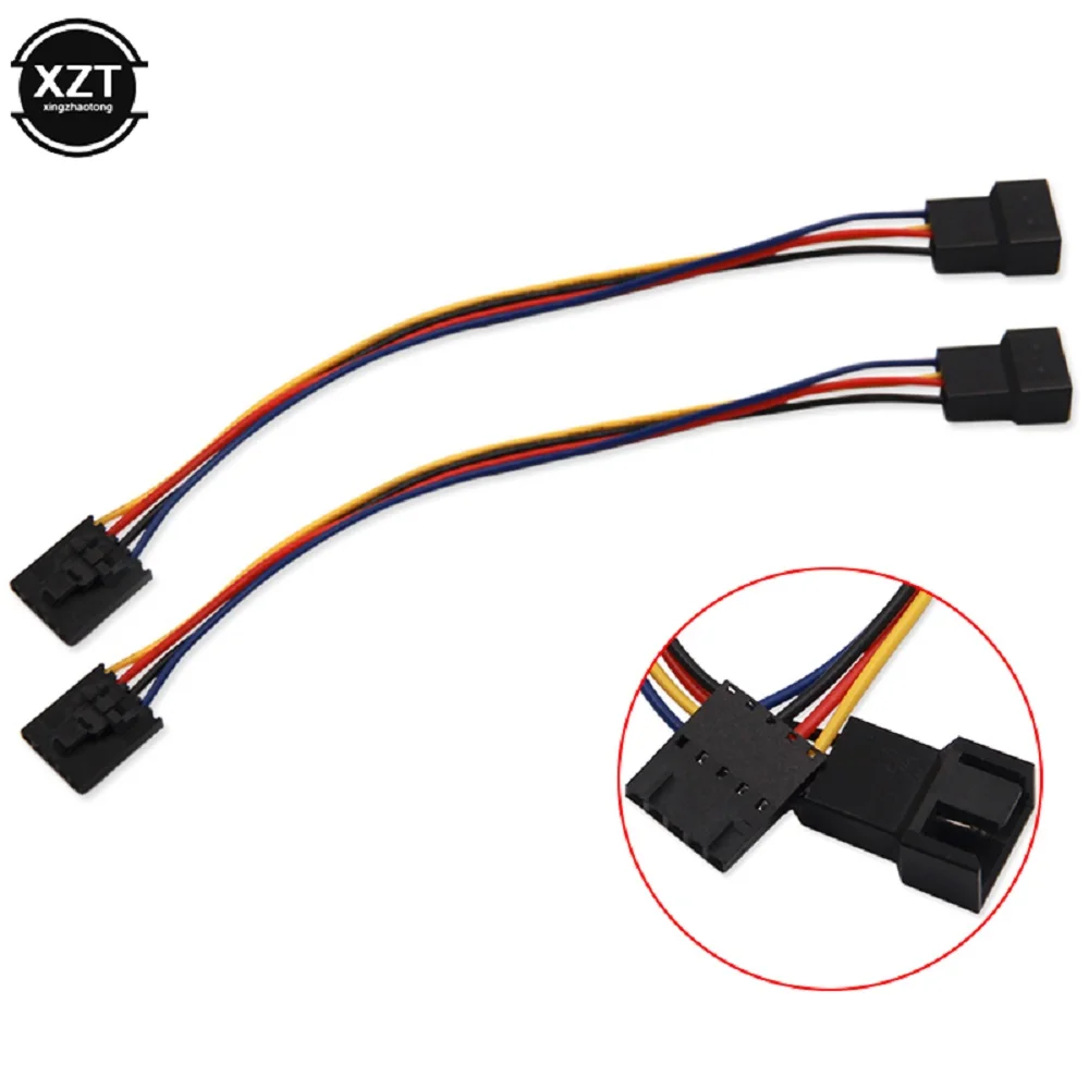 Hot Selling 5 Pin 4 Wire Interface Computer CPU Case Fan Connector Cable Adapter Fan Conversion Line Extension Cable For DELL