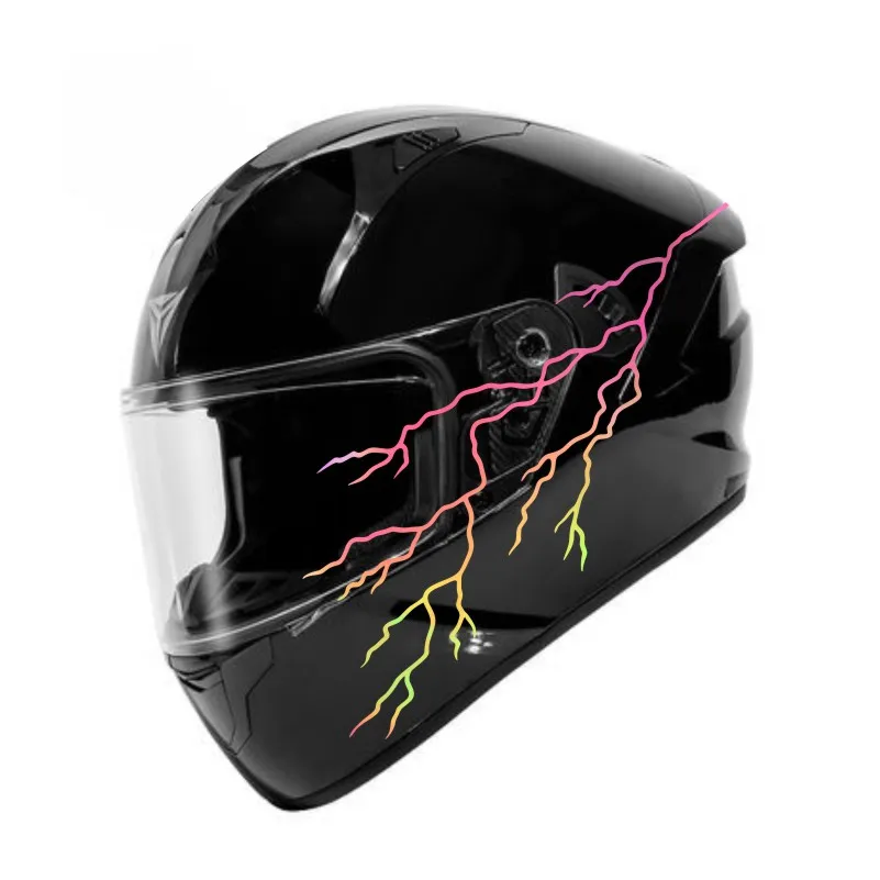 

Lightning Car Hood Stickers for Refit Auto Bonnet Door Vehicle Body Blocken Styling Motor helmet for Bmw Benz Volkswagen #544