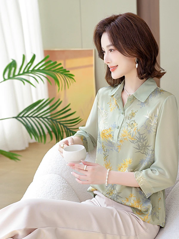 طقم تي شيرت عصري بأكمام متوسطة - مراجعة Women Fashion Over 50 وسعره