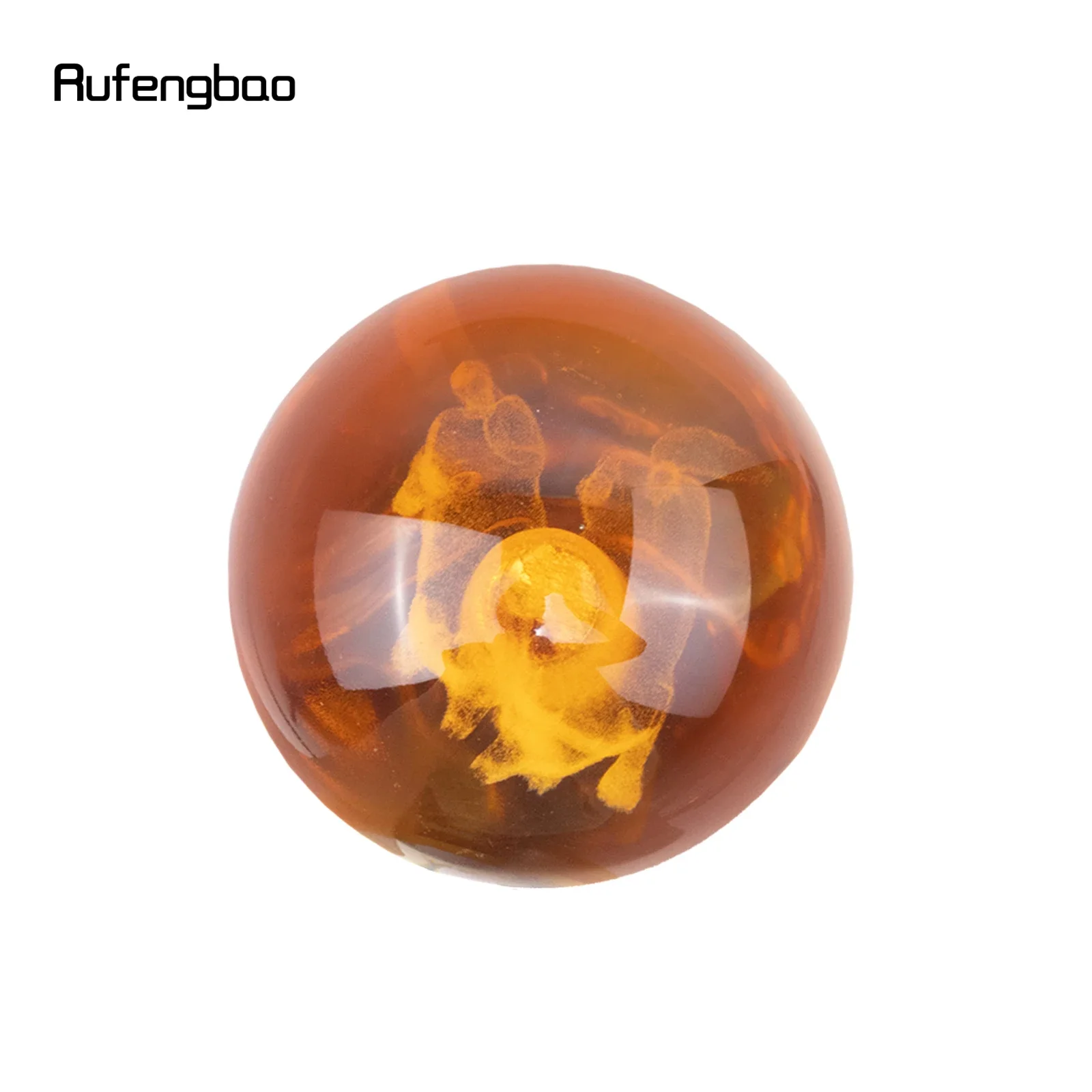 ไม้เท้าแก้วสีน้ำตาลลายหมาป่าสีทอง ไม้เท้าแฟชั่นตกแต่ง ไม้เท้าสุภาพบุรุษสุดหรู ไม้เท้าคอสเพลย์ ไม้เท้าทรงครอสเซียร์ 93 ซม.