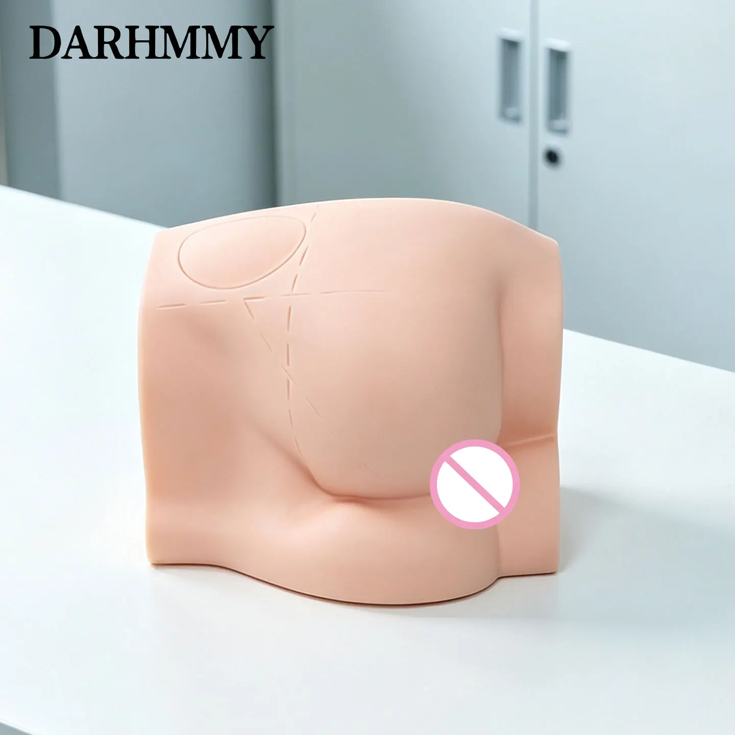 DARHMMY Human Hip Intramuscular Injection Simulator Anatomy Model Medical Teaching Resources