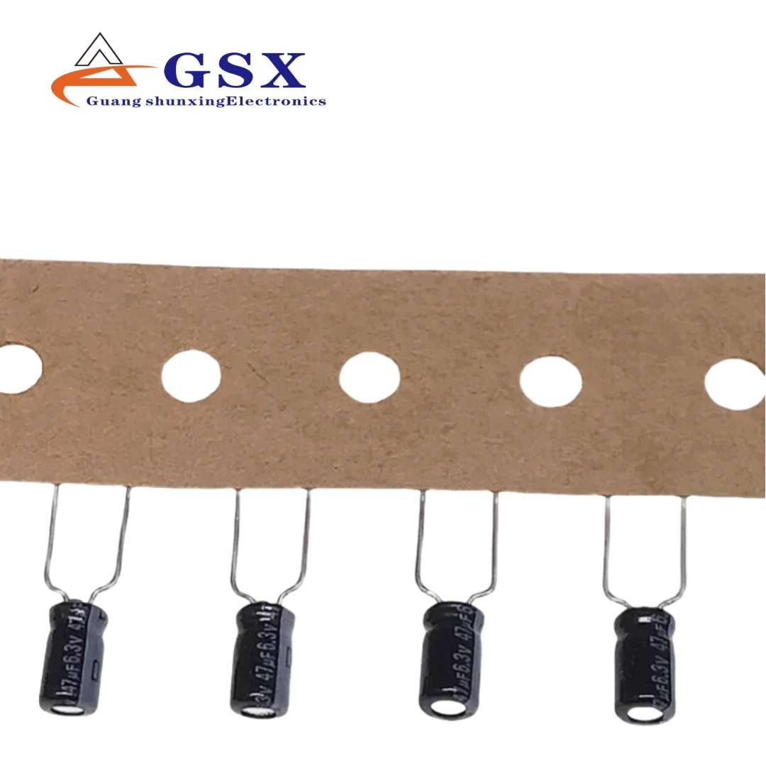 

New original Panasonic imported aluminum electrolytic capacitor 6.3v47uf 4 * 7 Panasonic KA audio fever dedicated