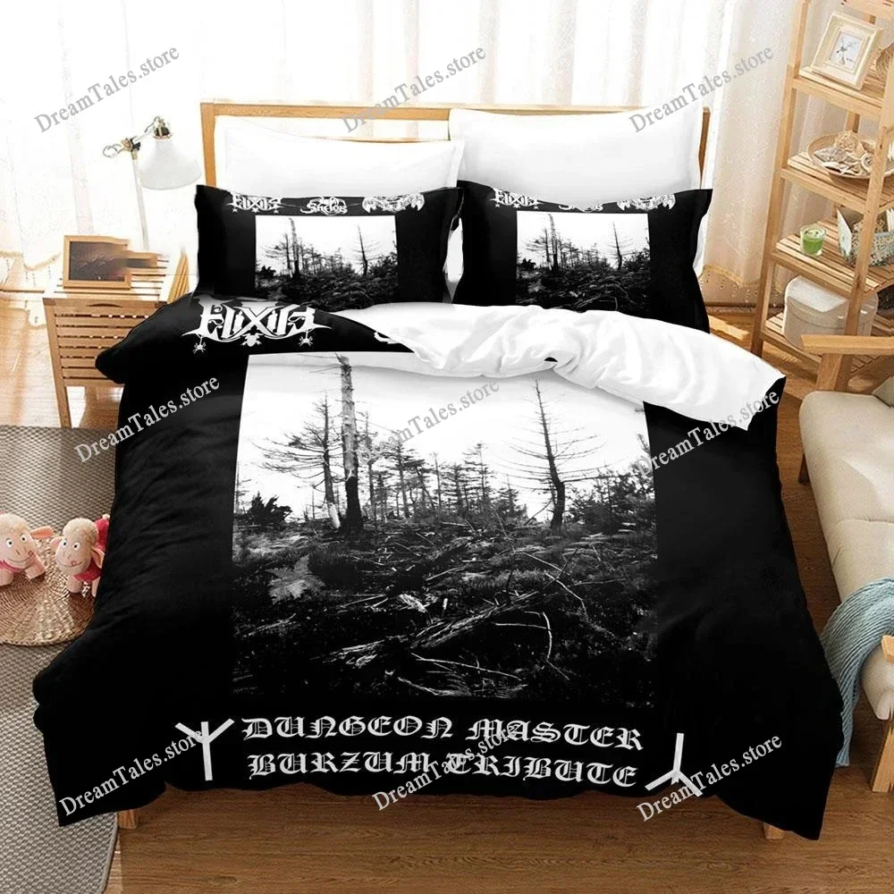 Hiphop Rapper Burzum Sheets Quilt Covers Bedding Dormitory Sheets Bedding Set Soft Warm Bedding Set Home Textile Luxury Gift741