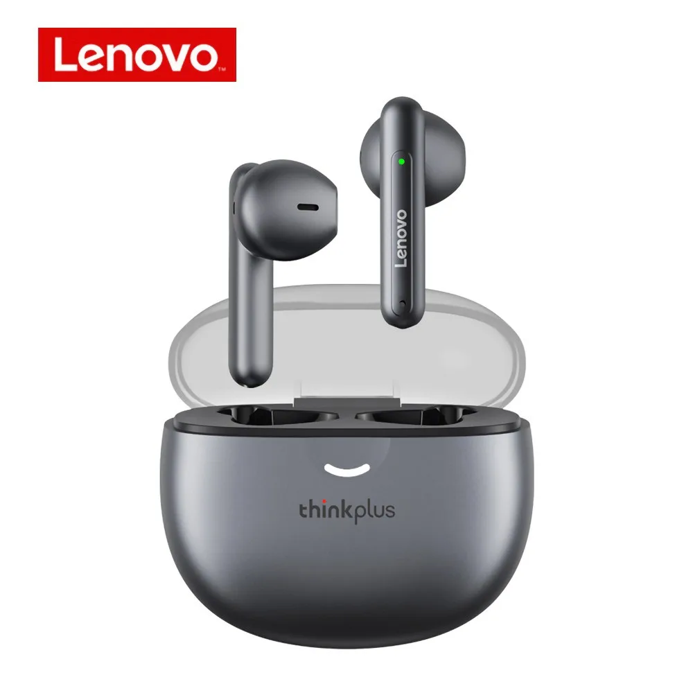 Lenovo LP1 PRO Bluetooth 5.1 TWS Lower Power Consumption Earphones 9D Strong Deep Bass Sound Headphones Touch Control Headset