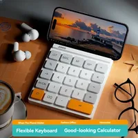 Office Calculator Goddess Model with Mobile Phone Holder Accountants Large Screen Financial Calculator for Home School Office
