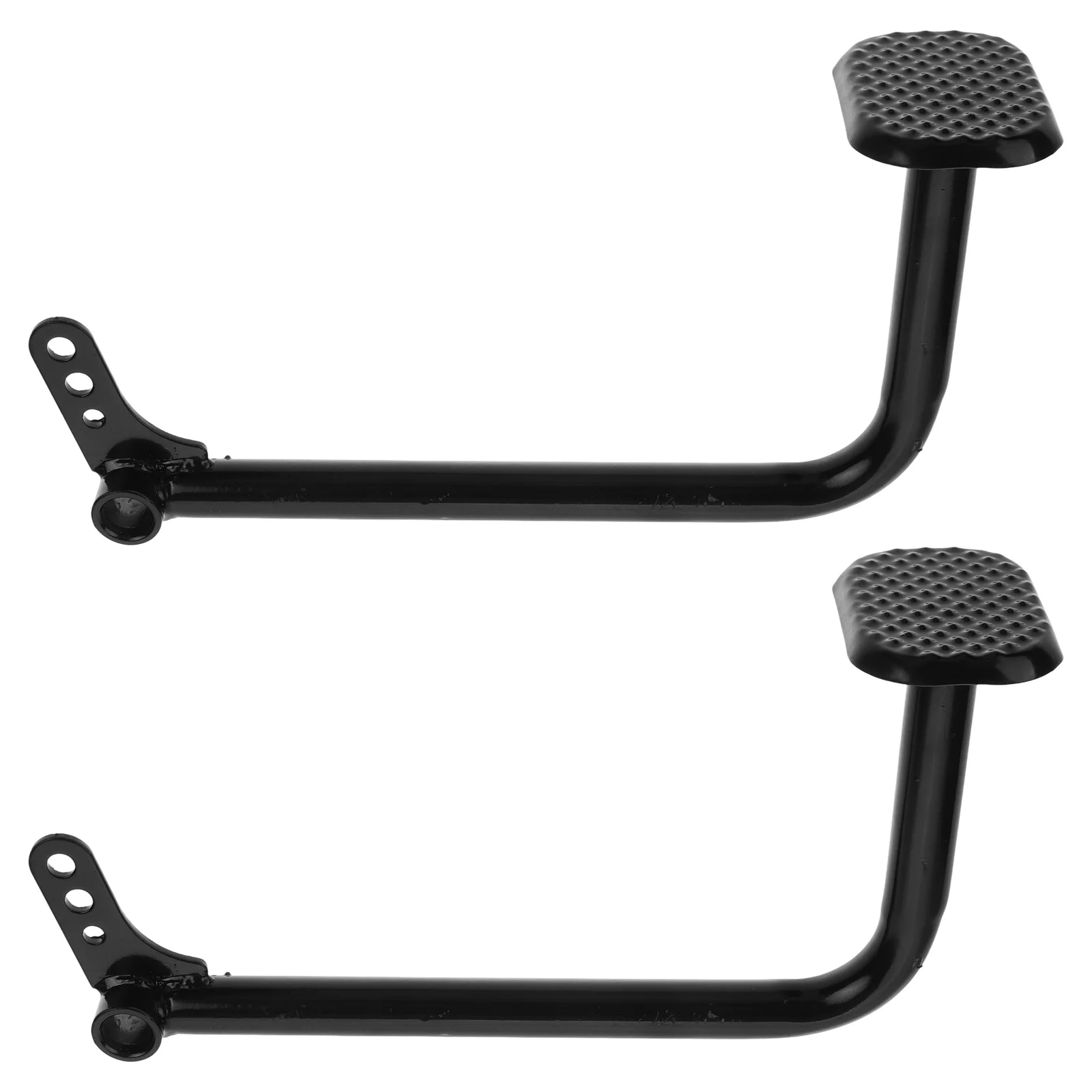 

2Pcs Electric Tricycle Brake Pedals Stable Ergonomic Wide Compatibility Go Kart Pedal Atv Footrest Replacement Metal Pedal