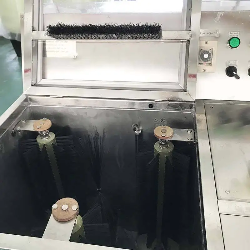 Semi-automatic 20 Liters Jar Outer Inner Washing Plant 5gallon Bottle Cleaning Machine Bottle Cleaning Brush Machine