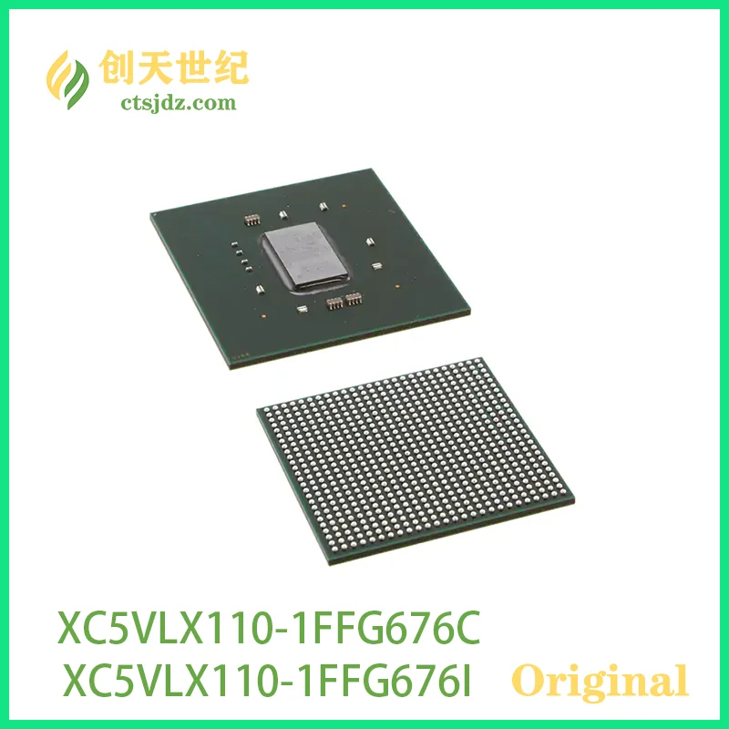 XC5VLX110-1FFG676C   New&Original    XC5VLX110-1FFG676I    	 Virtex®-5 LX Field Programmable Gate Array (FPGA) IC