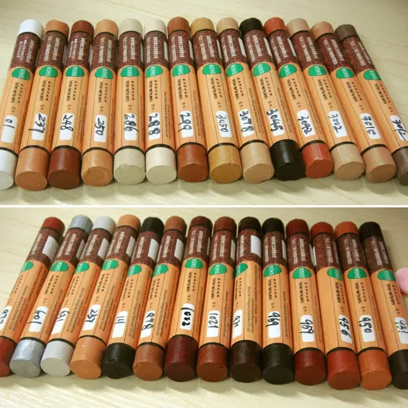 

14pcs/set furniture paint floor repair floor wax crayon scratch patch paint pen wood composite repair materials