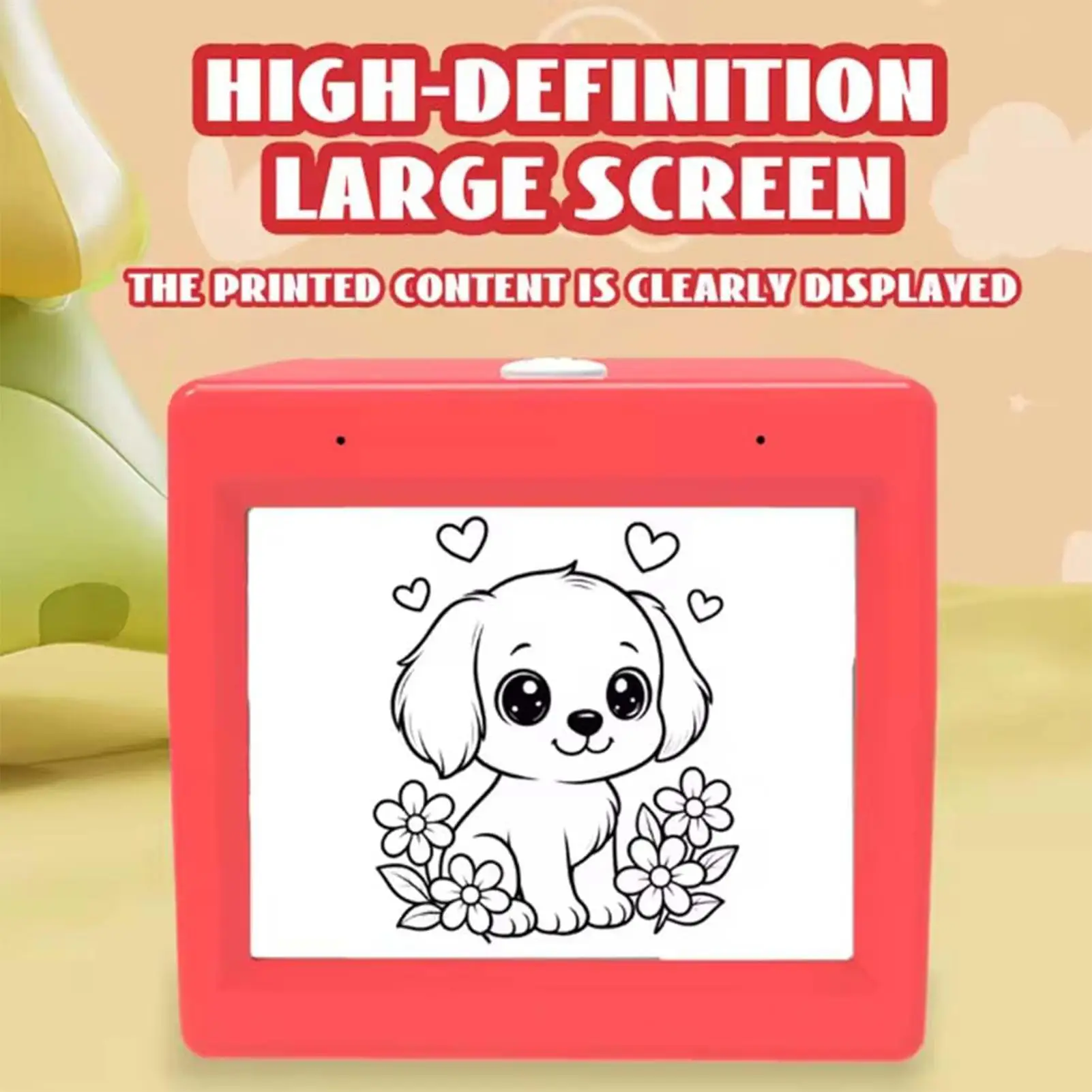 Stickerbox Printer Smart Portable Inkless Instant Machine AI Voice Sticker Maker Machine For Kids Children Boys Girls Family