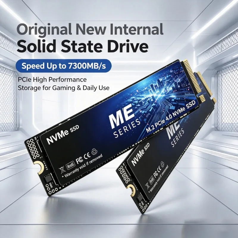 FM956 ME M.2 2280 NVMe PCIe 4.0 SSD Up to 7300MB/s Internal Solid State Drive 500GB‑4TB For PS5 Laptop Desktop Gaming PC Storage