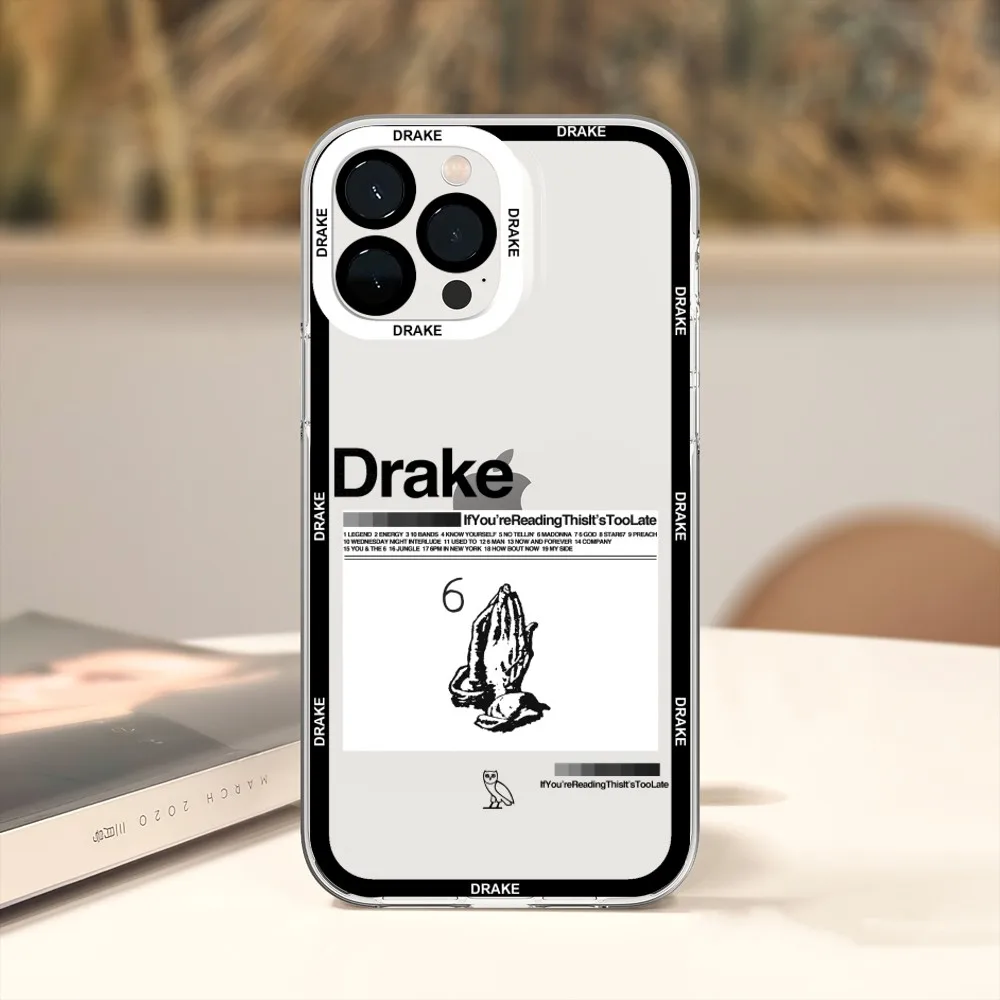 Drake Certified Lover Boyเคสโทรศัพท์สําหรับXiaomi Redmiหมายเหตุ7 8 9 10 11 Pro Maxขอบโปร่งใสShell