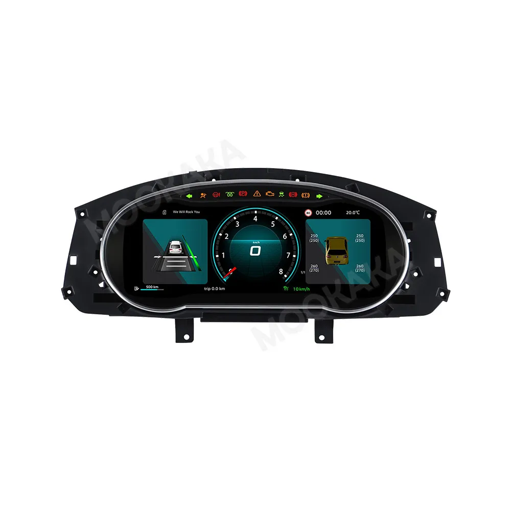 Car dashboard Auto Gauge For Volkswagen Lamando 2015-2018 LCD  Car Instrument Cluster Dashboard Panel Linux system Speed Meter