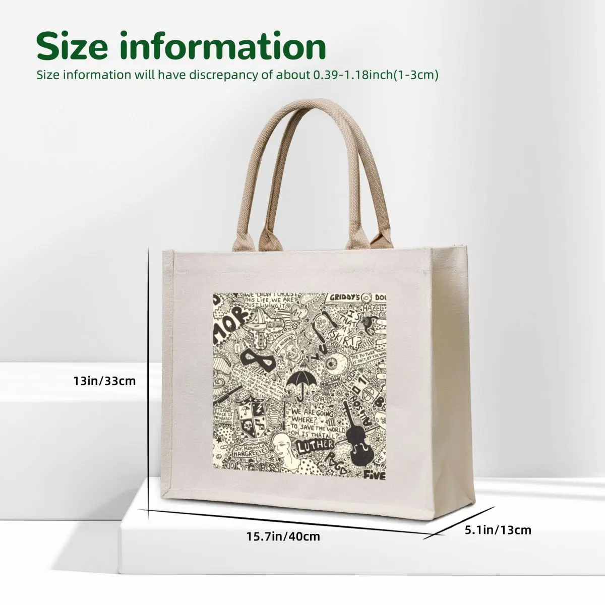 umbrella Tote Bag Shopping bags cute tote bag canvas tote bag