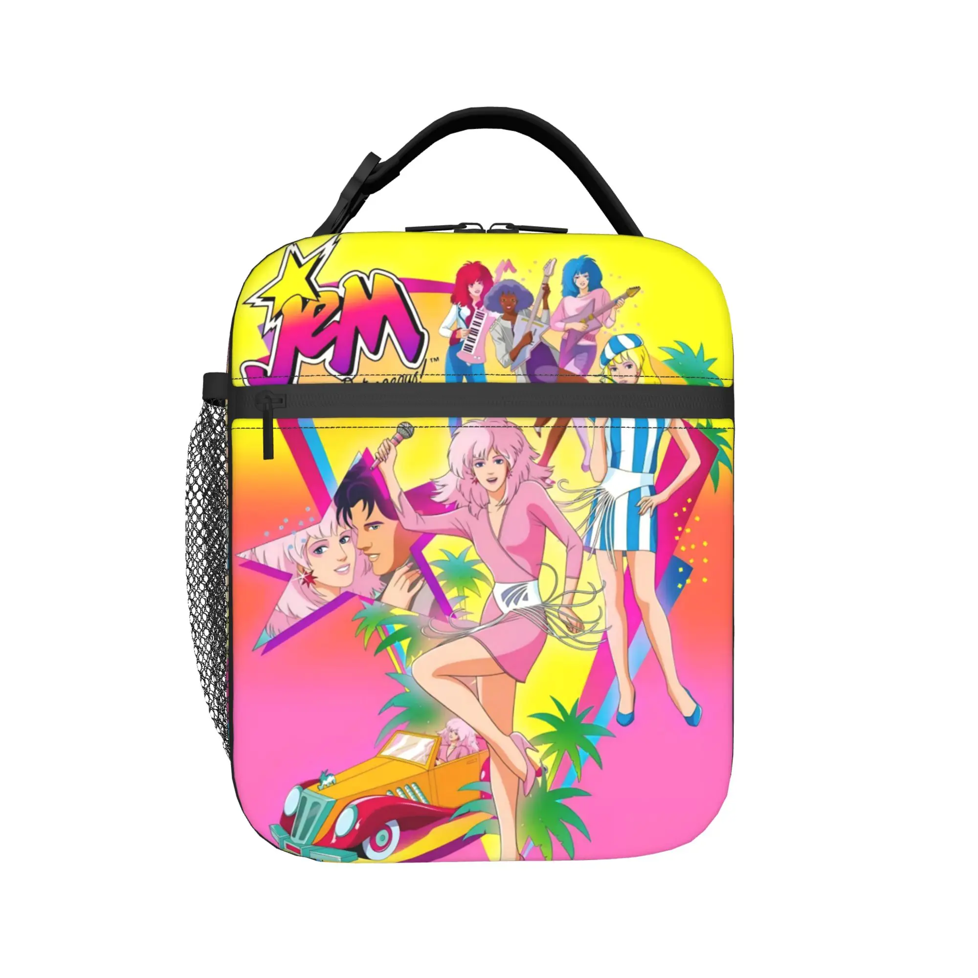 Insulated Lunch Bag Jem And The Holograms Accessories  Lunch Food Box New Arrival Cooler Thermal Lunch Box For Picnic