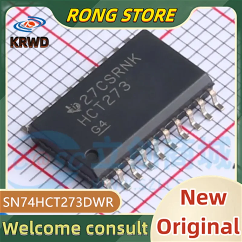 10PCS HCT273 NEW Original SN74HCT273DWR SN74HCT273DW SN74HCT273D 74HCT273