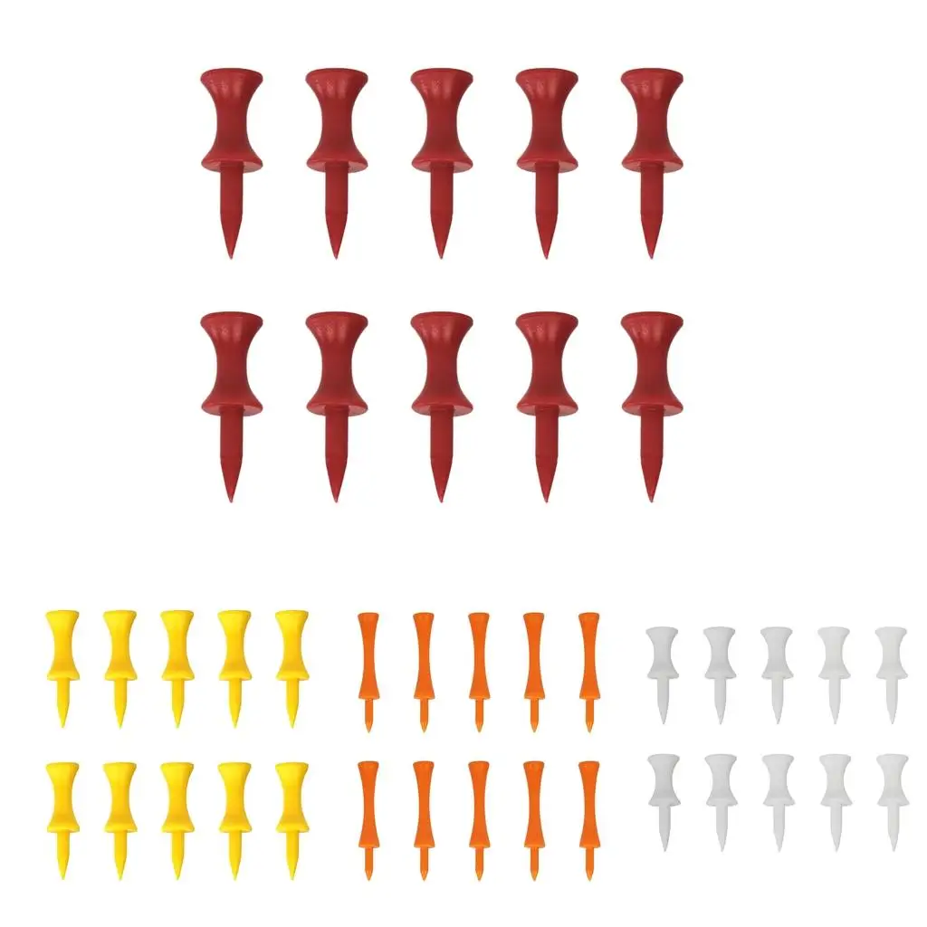 

10 шт. профессиональные прочные пластиковые профессиональные футболки для гольфа с гвоздями для гольфа