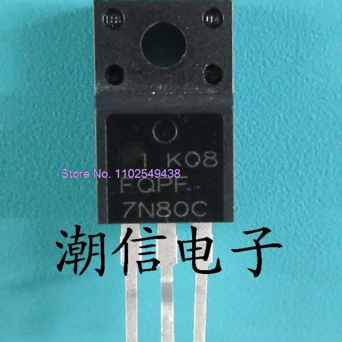 

5PCS/LOT 7N80C FQPF7N80C TO-220F