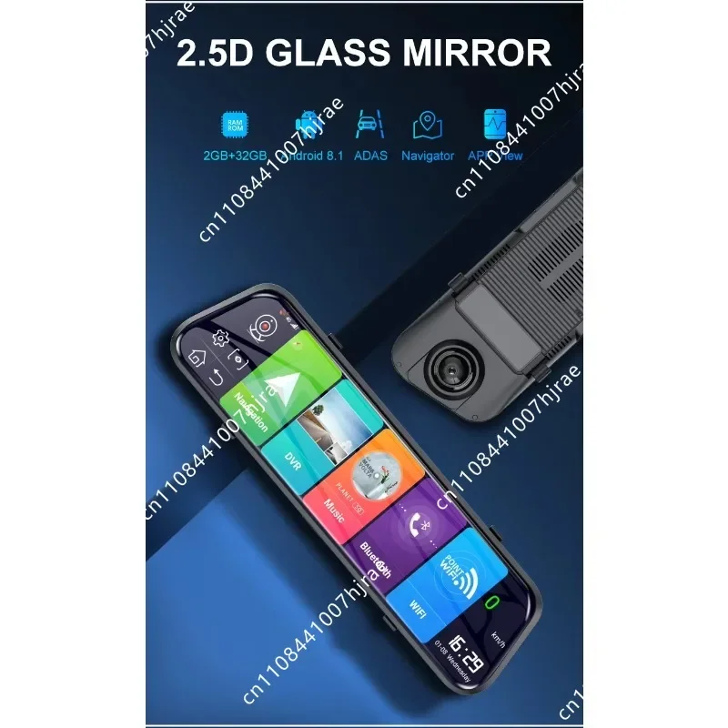 Mini Dual‑Lens 1080P 4G WiFi Car DVR Rotatable USB Vehicle Camera Wide View Angle GPS G‑Sensor Fuel Cut‑off Function Dash Cam view 5