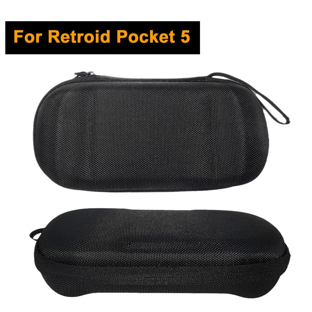

Сумка для хранения консолей Retroid Pocket 5, сетчатый слой для хранения, водонепроницаемый чехол из ЭВА, портативная сумка, игровые аксессуары