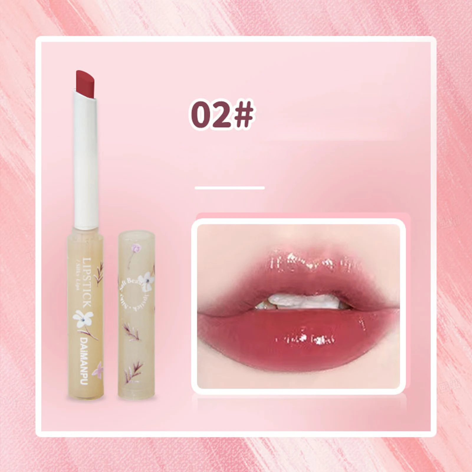 Watery Mirror Glossy Soft Lipstick Shining Hydrating Mirror Lipstick for Daily Shopping Dating Lip Makeup