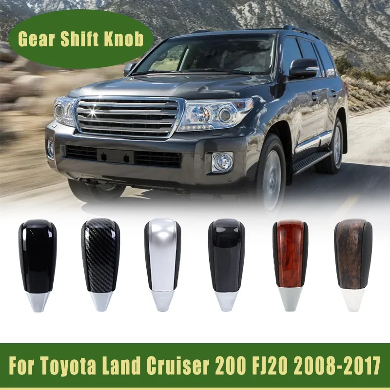 

New Product Car Accessories Automatic Gear Shift Knob For Toyota Land Cruiser 200 FJ20 2008-2017 Gear Knob Car Styling Interior
