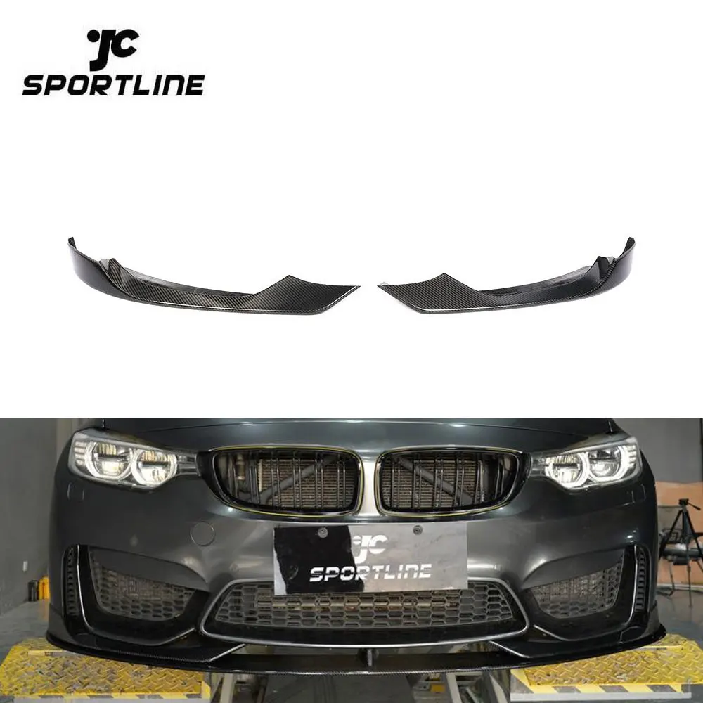 

Carbon Fiber F80 Front Bumper Splitter For BMW F80 M3 F82 M4 Coupe 2-Door 14-17