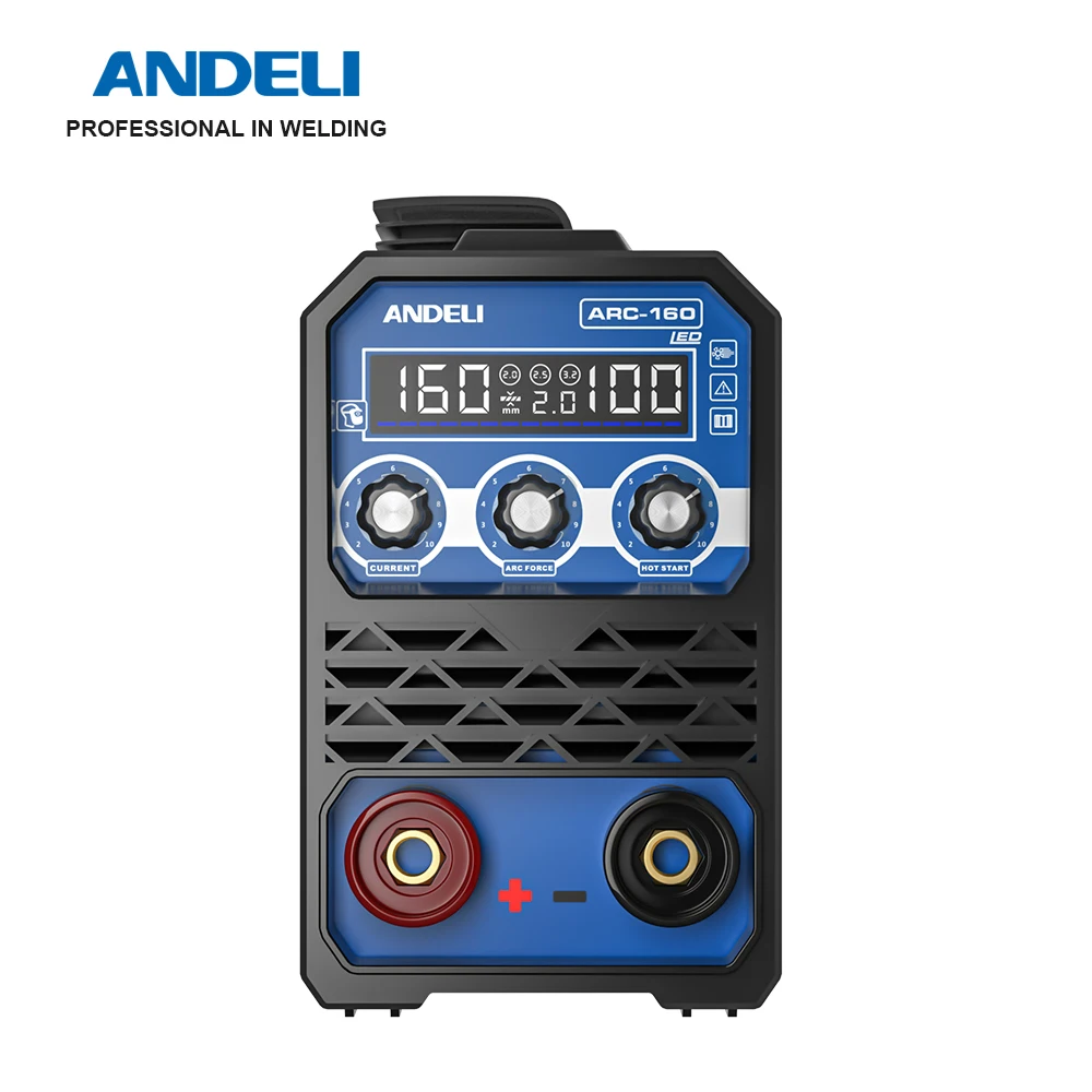 ANDELI 110/220V ARC Welding Machine 160A 2 in 1 MMA Lift-TIG Welder IGBT Inverter Electric Welding LED Digital Display Household