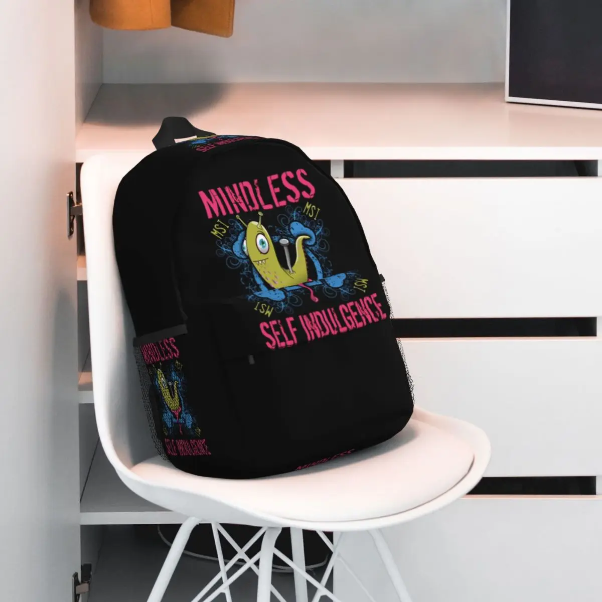 حقيبة ظهر Msi Mindless Self Indulgence Band رائجة البيع Daypack للأولاد والبنات حقيبة كتب حقائب كتف للرجال والنساء والأطفال حقيبة مدرسية #3