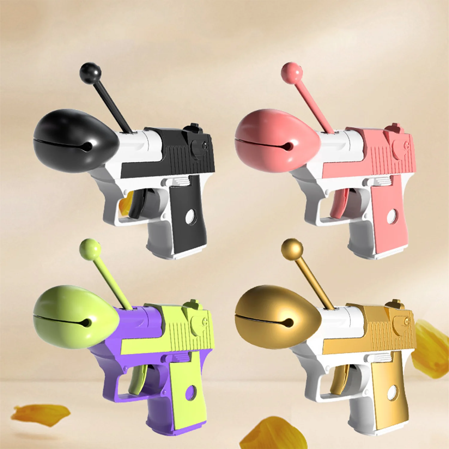 

Wooden Fish Stress Relief Merit Gun Radish Gun Children's Personalized Toy Novelty Gift Party Atmosphere