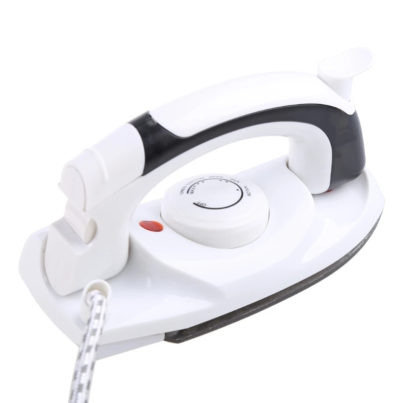 Mini Portable Foldable Electric Steam Iron for Clothes with 3 Gears Baseplate Handheld Flatiron Home Travelling Drop Shipping