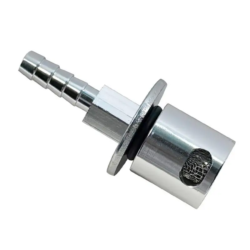 Car Fuel Tank Vent Valve 5/16 Inch Barbed Durable Metal Remote Breather for Small Engine Fuel System Upgrade