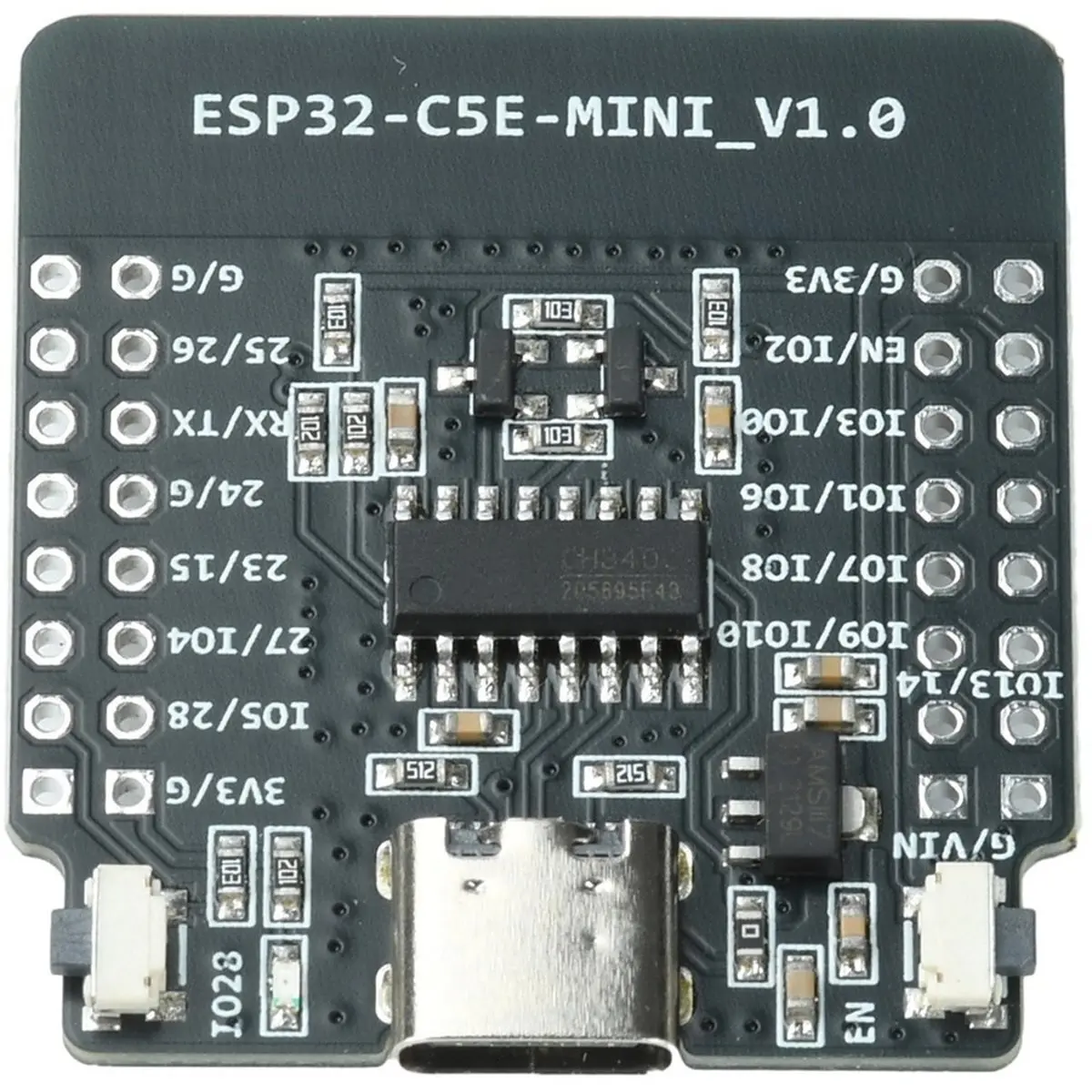 -C5-N16R8 Miniature BLE Development Board Module CH340C Chip Type-C Interface -C5E- WiFi6 Dev Board