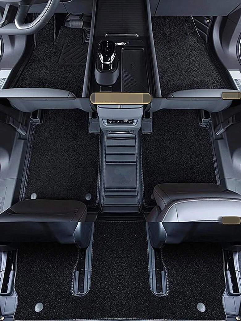 

Коврики высшего качества, специальные автомобильные коврики на заказ для Hyundai Santa fe 6 7 мест 2026-2024, двухслойные ковры для Santafe 2025