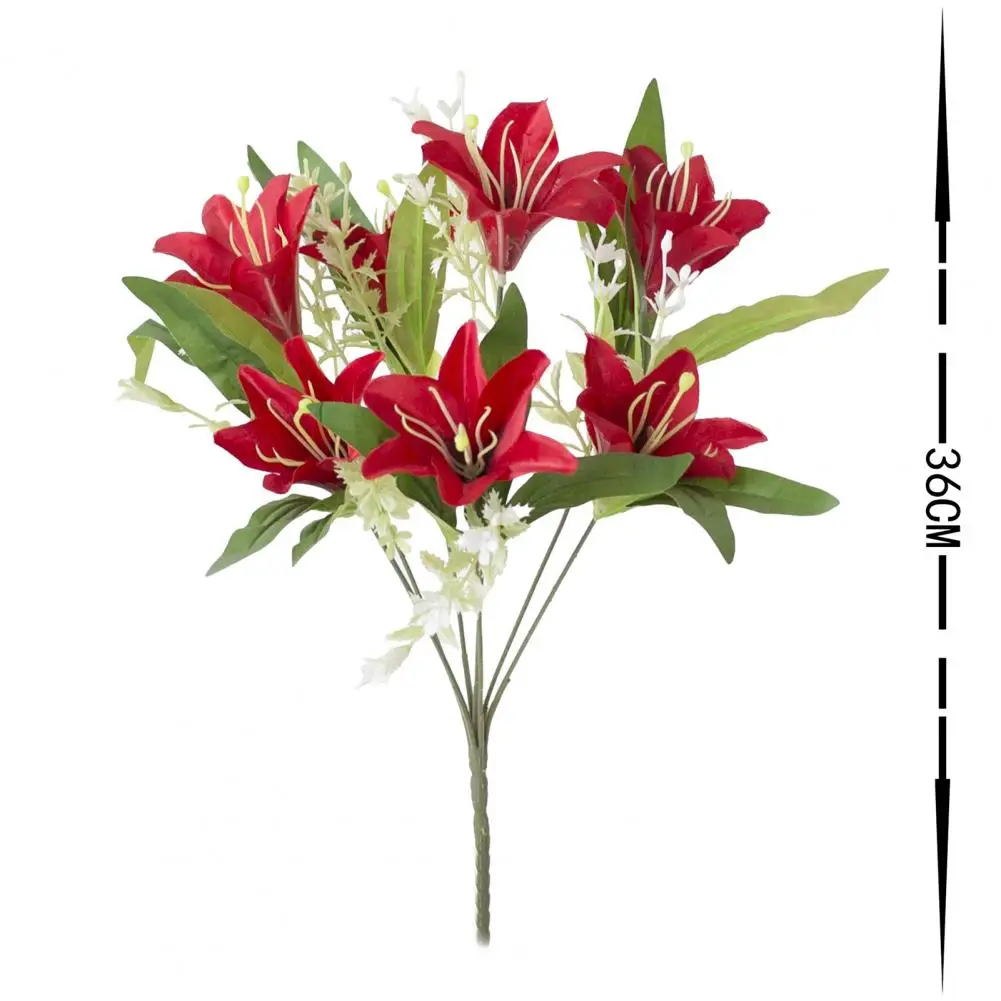 1Pc Fashion Fake Flower Easy to Care Flower Arrangement Exquisite Everlasting Artificial Flower