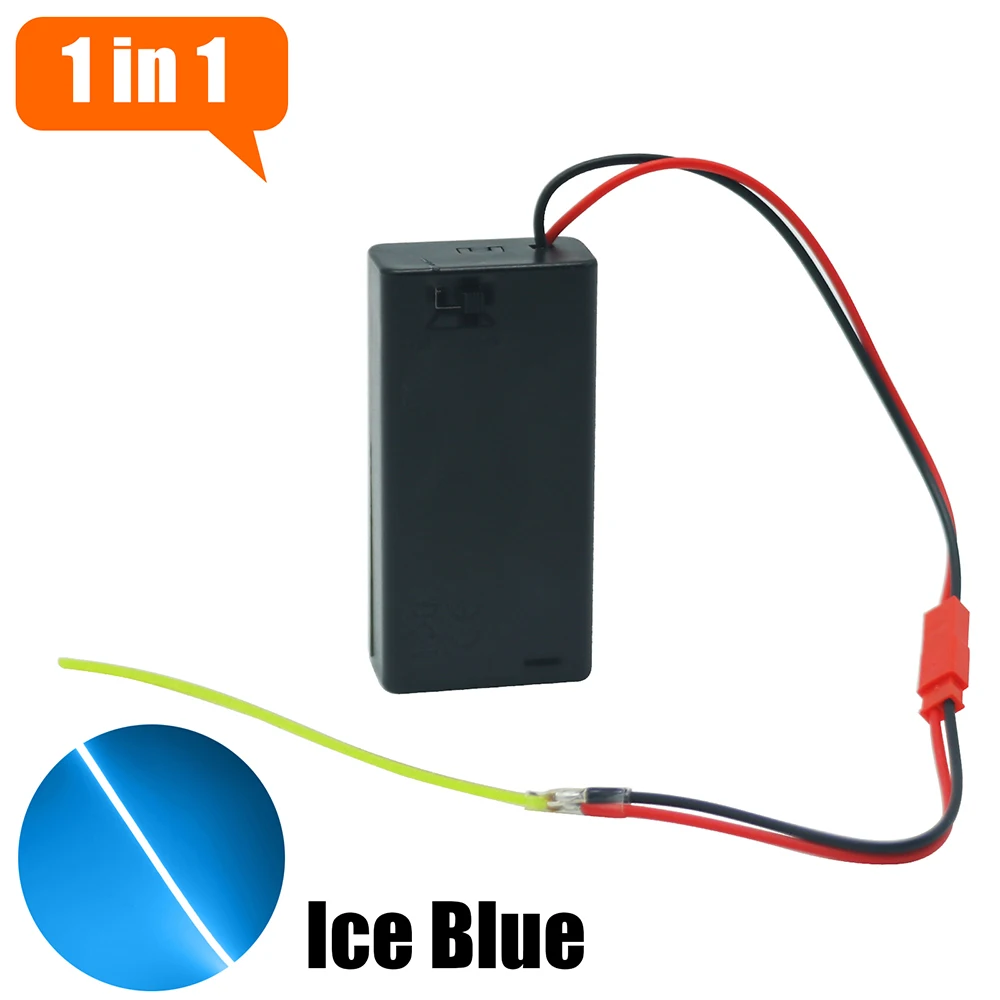 3V 110mm 190mm 300mm LED COB Filament Flexible Batterielampe Weiß Grün Eisblau Rosa Retro Edison Glühbirne Teile LED-Diode Deko