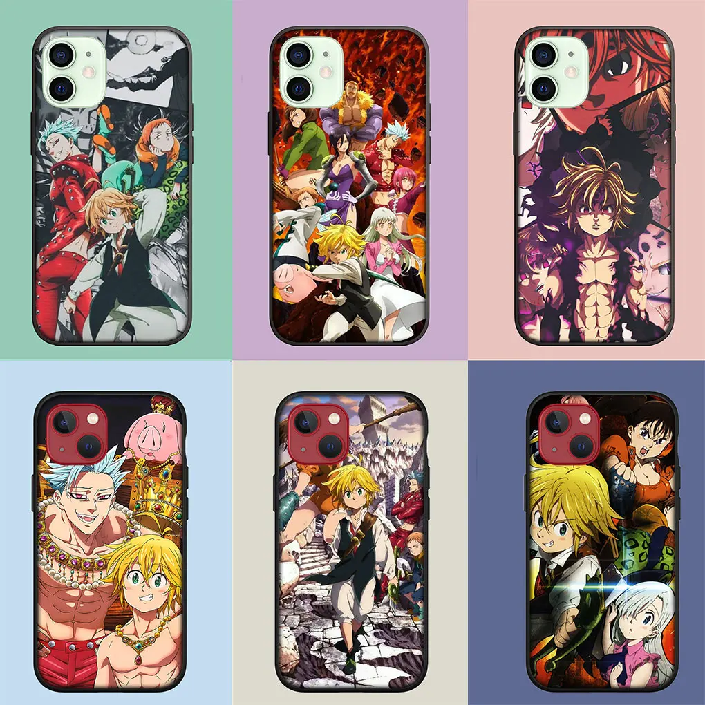 Seven Deadly Sins Meliodas Soft Cover Phone Casing for Apple iPhone 16 15 14 13 12 11 Pro Max 6 6s Plus + SE 16+ Case